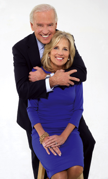 Joe and Jill Biden. Photograph by Luigi Ciuffetelli