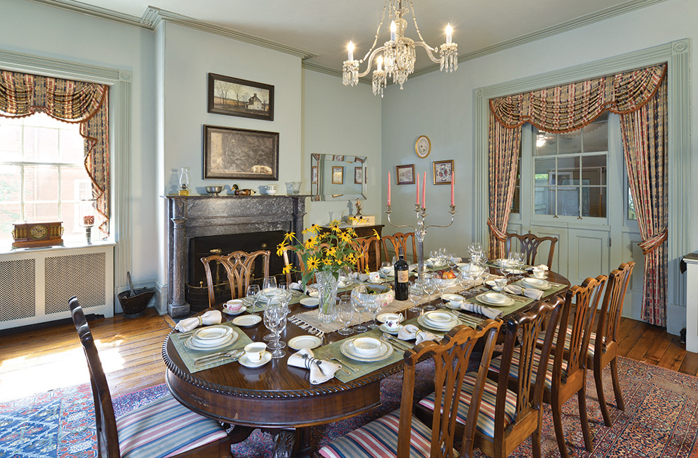 Old New Castle Homeowners Treasure and Share Their Historic Home